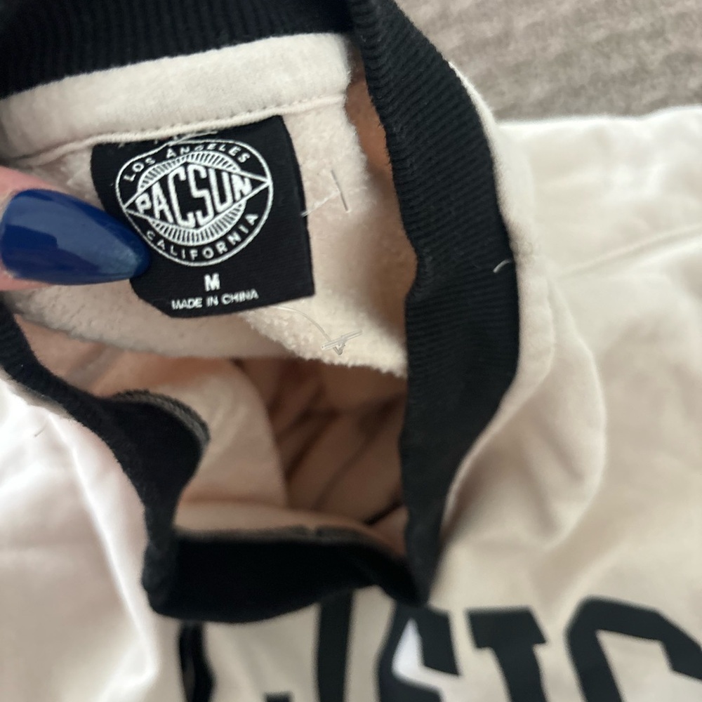 PacSun Black and White Crewneck Sweater